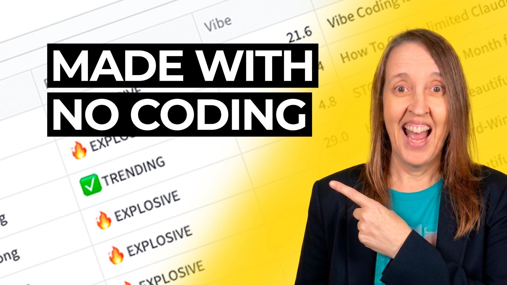 Vibe Coding for Beginners: I Built a Tool Without Writing Code